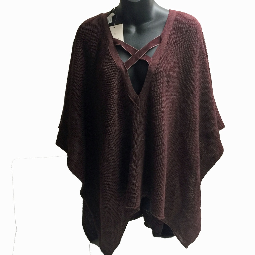 LAUREN CONRAD Knit‎ Poncho
